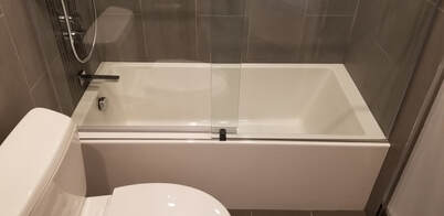 Call Ed Neir Construction to remodel your bath with a soaker tub.